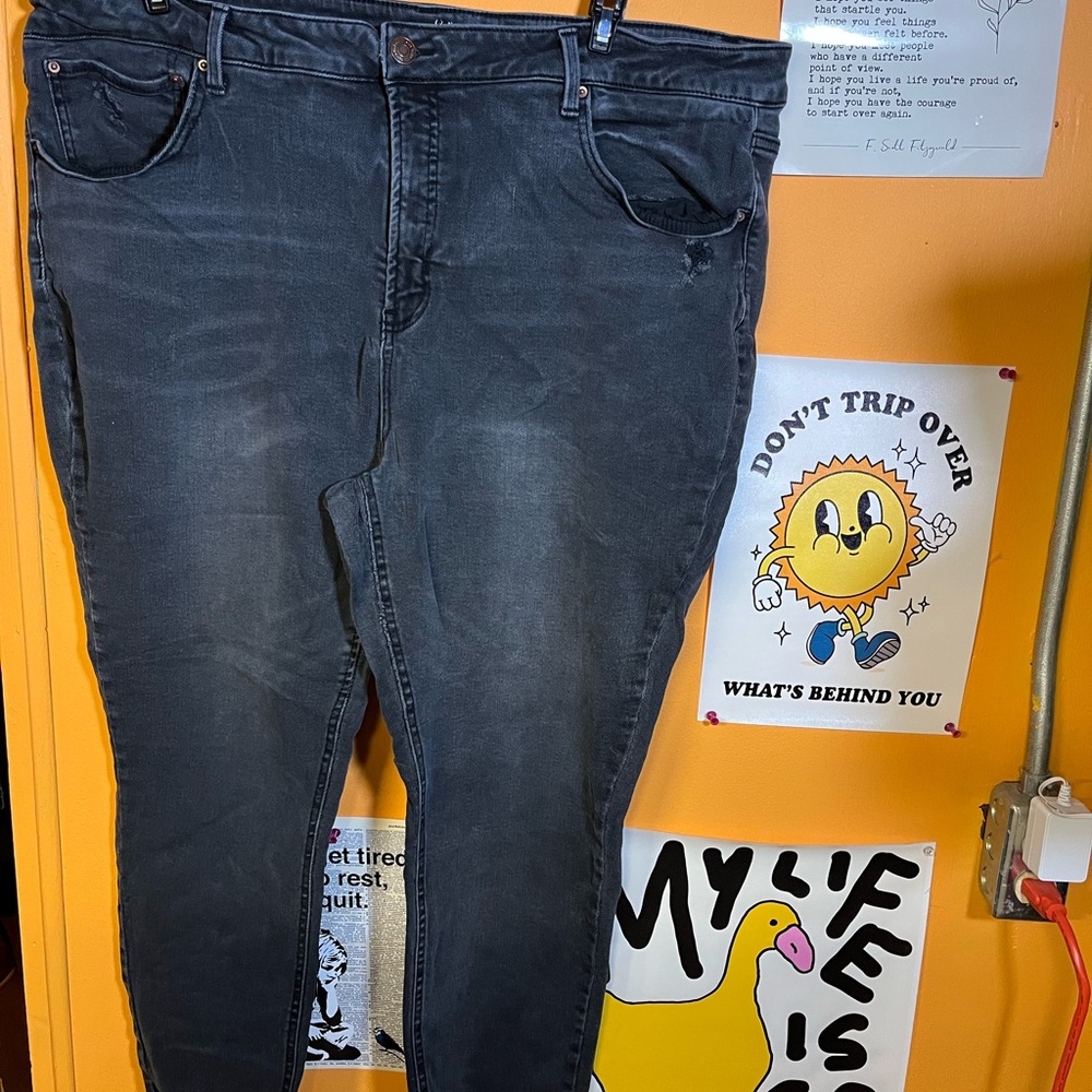 Terra & Sky Charcoal Denim Pants